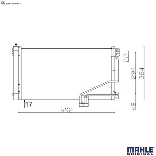 Condenser air conditioning - air,
