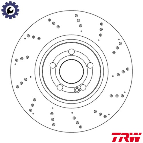 Brake disc df6946s for - brake,
