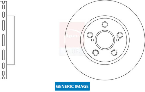 Brake disc front 342mm outer - brake,