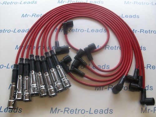 Red 8mm ignition - red, leads