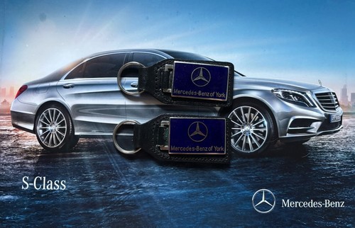 Two genuine mercedes benz - two,