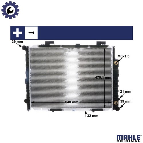 Radiator engine cooling - engine, cr