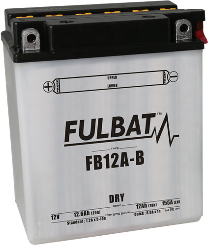 Fulbat yb12a battery 12v - fulbat,
