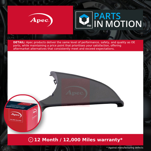 Door wing mirror cover - door, fits