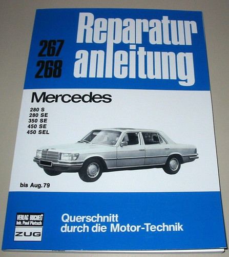 Repair manual mercedes class - manual, s-class