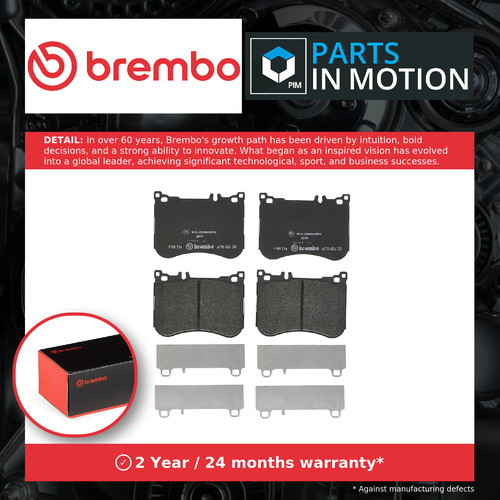 Brake pads set fits mercedes - pads,