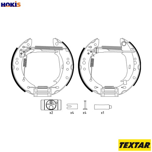 Brake shoe set 84068800 for - shoe,