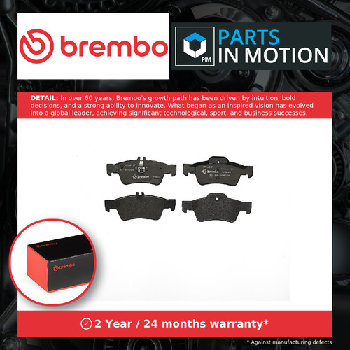 Brake pads set fits - pads, mercedes