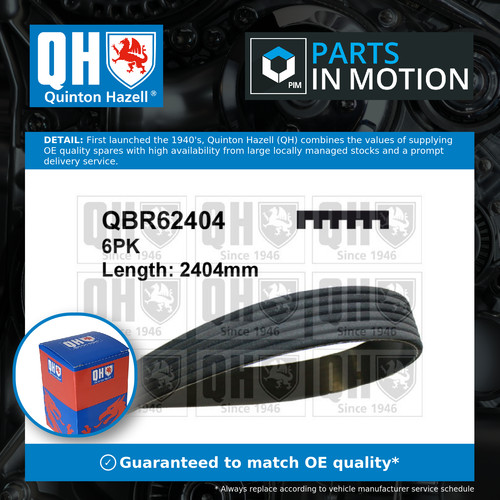 Rib multi drive belt - 6,