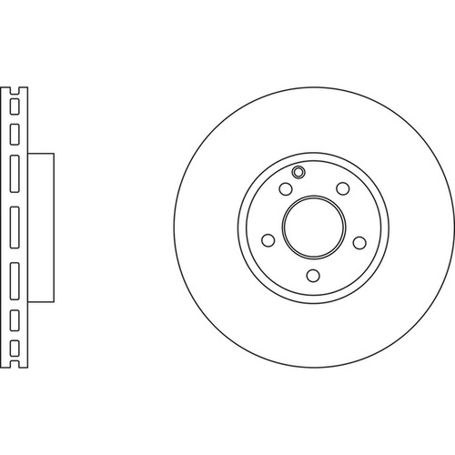 Brake discs vented - discs, for