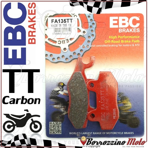 Front brake pads ebc carbon - brake,