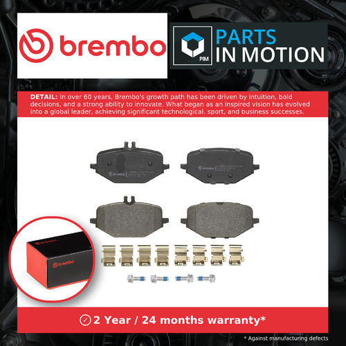 Brake pads set fits - pads, mercedes