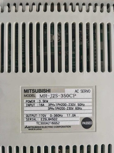 J2s 350cp servo - mr-j2s-350cp, driver