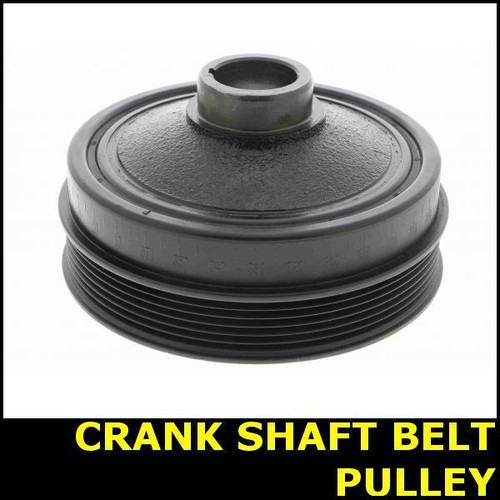 Crank shaft belt - shaft, pulley