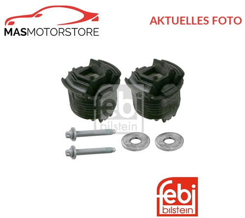Rear axle bearing - , rubber