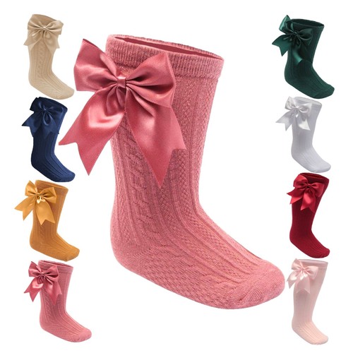 Baby girls socks knee high - socks, 3/4