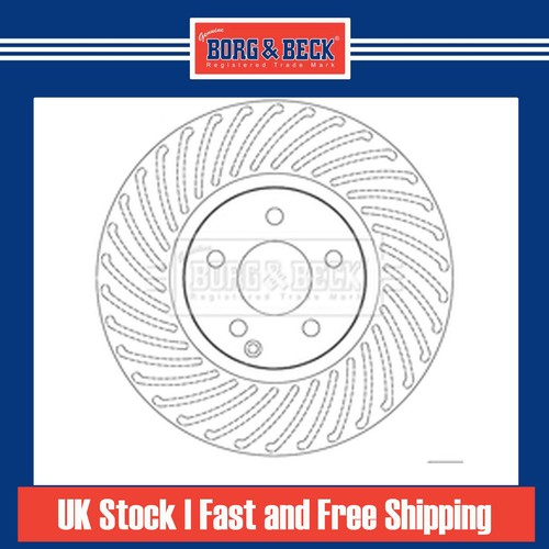 Brake discs vented grooved - 2x,