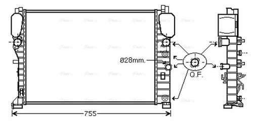 Ava coolant radiator - coolant,